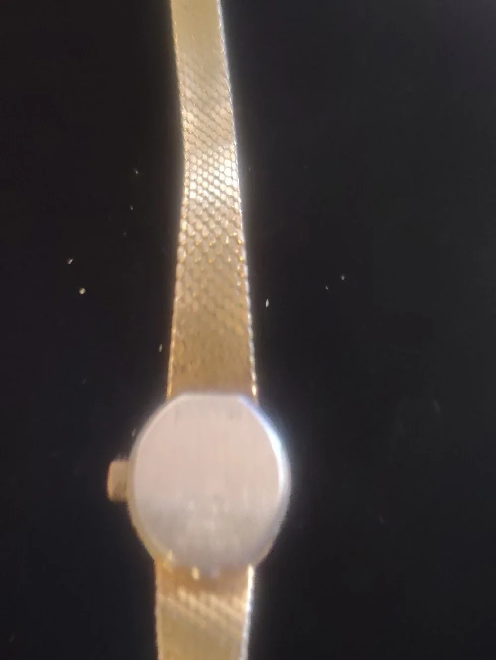 Gold-Tone Women's Bracelet Watch with Crystal Bezel